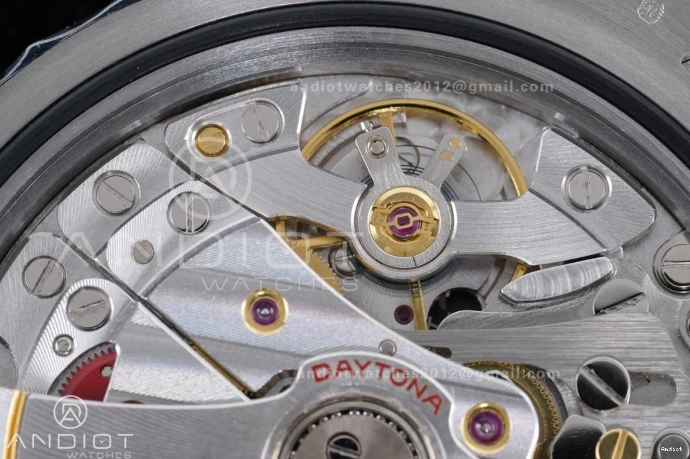 V2 Black VSF on Daytona Oysterflex 1:1 Dial Best VS4131 Gray Strap (Weighted) 126519 Edition 0419